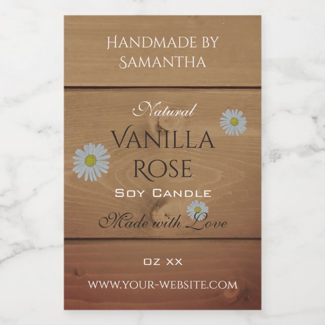 Conselhos De Madeira Etiqueta De Embalagem Do Prod (Rótulo Único)