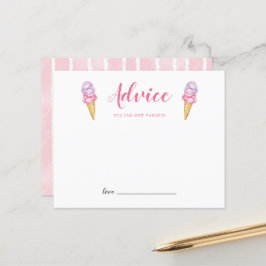 Conselhos de Sorvete Rosa para Novos Pais