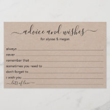 Conselhos e Desejos Casamento Rústico LGBTQ