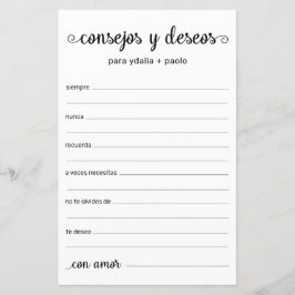 Conselhos e Desejos em Espanhol