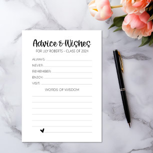 Conselhos e Desejos Modernos para Cartões Formando