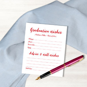 Conselhos e Desejos para Graduado Fonte Manuscrita