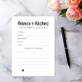 Conselhos Modernos e Desejos para Cartões de Forma