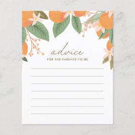 Conselhos para o Jogo de Chás de fraldas de Citros