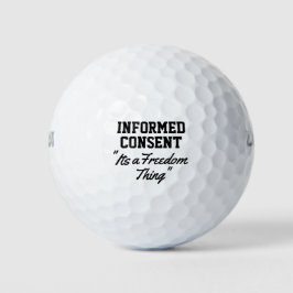 Consentimento Informado É uma Coisa de Liberdade