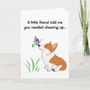Consiga Bem O Cartão De Saudação Welsh Corgi