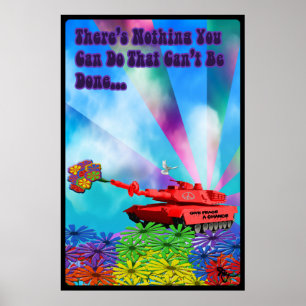 Consiga o poster da paz