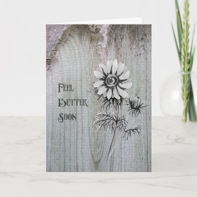 Consiga um bom cartão da cirurgia traseira, preto  (Frente)