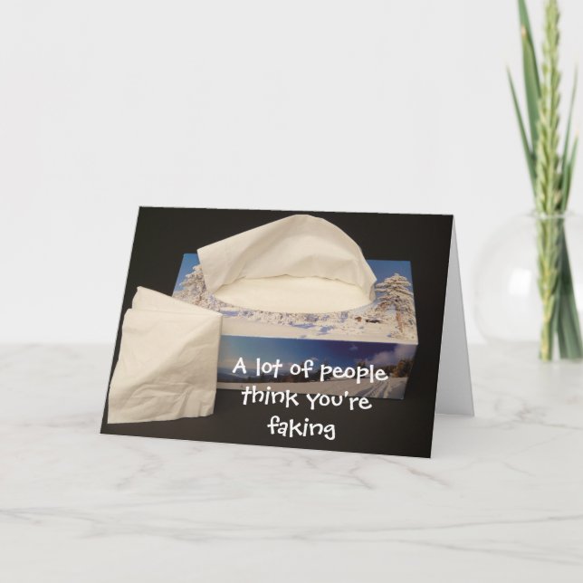 Consiga um bom cartão para alguém de quem você não (Frente)