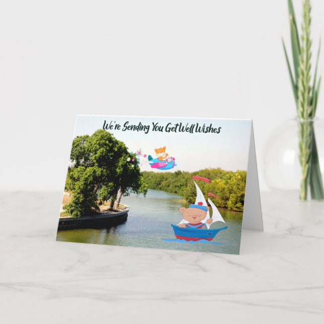 Consiga um bom cartão para o jovem rapaz (Frente)