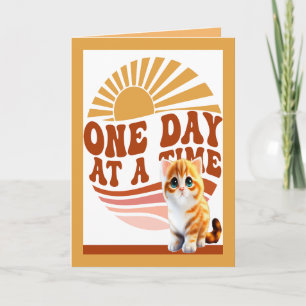 Consiga um Cartão de Correio para o Gatinho Amarel