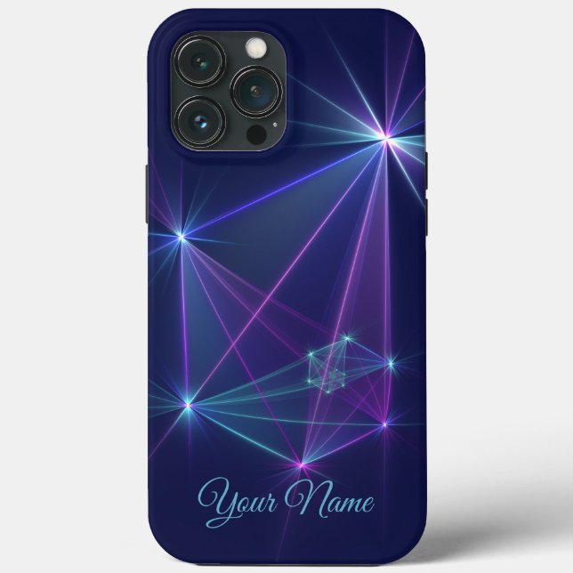 Constelação, Abstrato Fantasy Fractal Art Name (Verso)