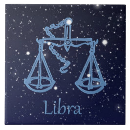 Constelação de Libra e Sinal de Zodíaco com Estrel