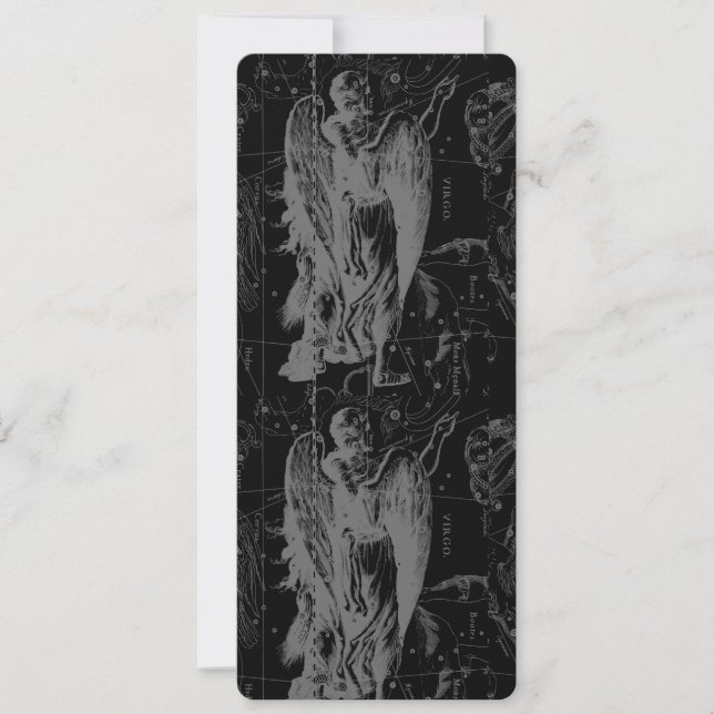 Constelação de Virgem Hevelius 1690 Vintage (Frente)