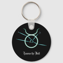 Constelação de Zodiac Taurus Chaveiro