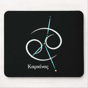 Constelação do Zodíaco Câncer Mouse Pad