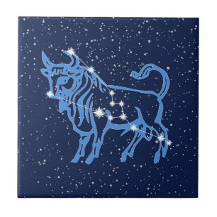 Constelação Taurus e Sinal Sun com estrelas