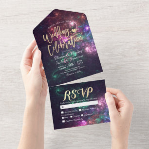 Constelações da Nebula Galáxia Casamento Gordo RSV