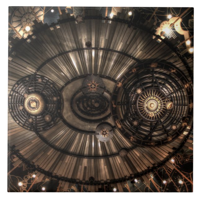 Constelações Mecânicas Steampunk Zodiac (Frente)