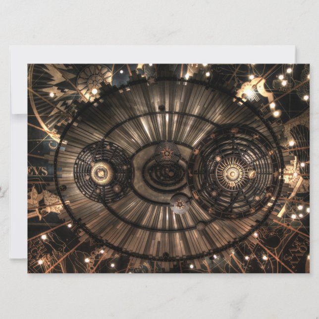 Constelações Zodíacas Mecânicas Steampunk (Frente)