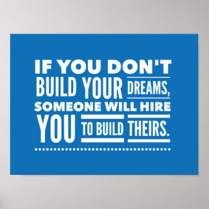 Construa seu poster dos sonhos