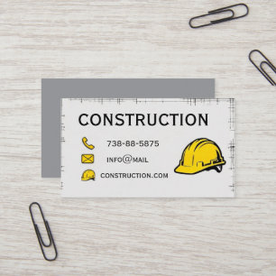 construção de cartão de visita