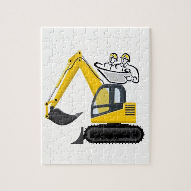 Construção de Quebra-cabeça de serra (Vertical)