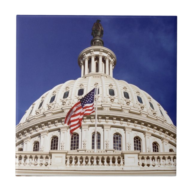 Construção do Capitólio dos E.U., Washington DC (Frente)