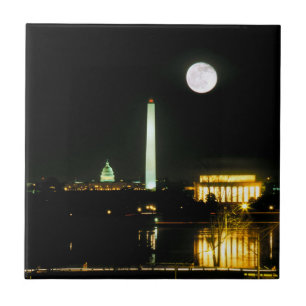 Construção do Capitólio, memorial de Lincoln,