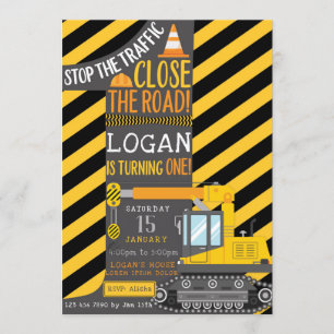 Construção Primeiro Convite Aniversário