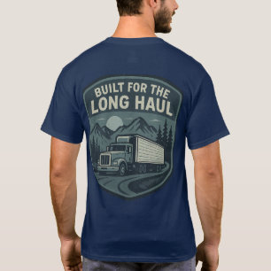 Construído para a camiseta do caminhoneiro Long Ha