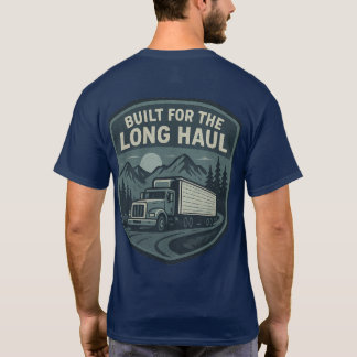 Construído para a camiseta do caminhoneiro Long Ha