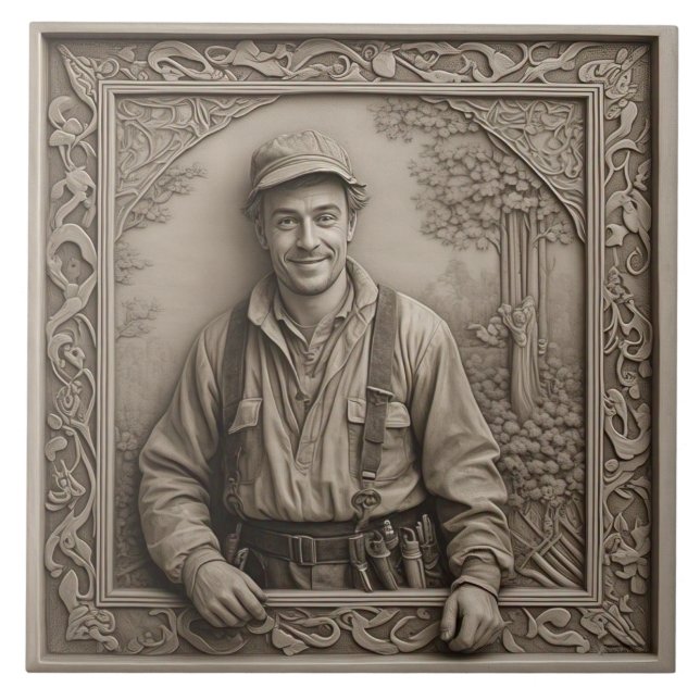 Construtor - Artes E Artesanatos - Azulejo Cerâmic (Frente)