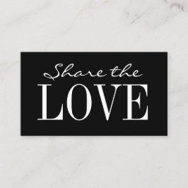 Consultar um cartão de referência simples preto e