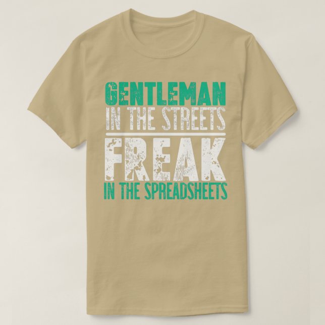 Contabilidade de Camisa Engraçado CPA 4 (Frente do Design)