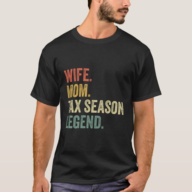 Contabilista Engraçada Dotando Camisa Contabilísti (Frente)