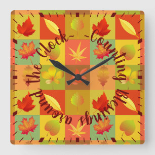 Contando Bênçãos em torno do Relógio Ação de Graça