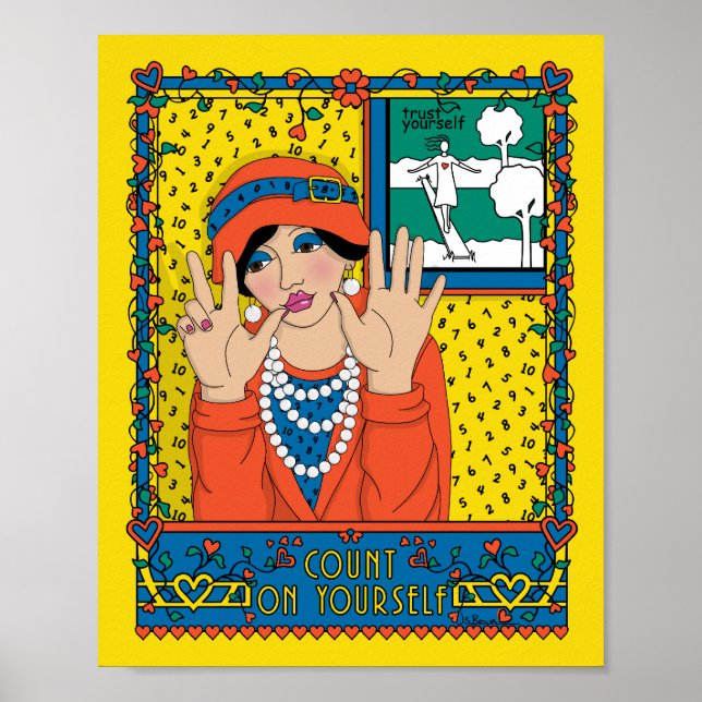 Contar no Poster de Yourself_B_8x10 (Frente)