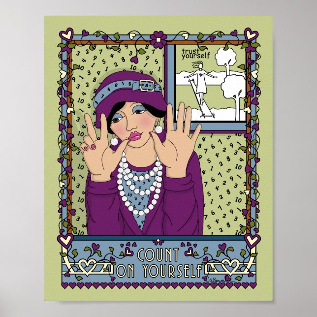 Contar no Poster Yself_A_8x10 (Frente)