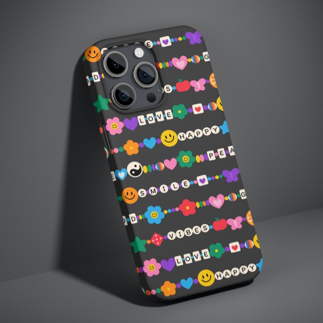 Contas Retro de Boas Vibrações Amor Sorriso Groovy (Criador carregado)