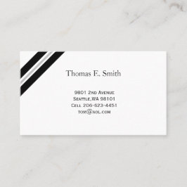 Contato Cartão de Chamada Clássico