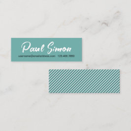 Contato Cartão de Chamada de Exame Manuscrito do MeioSécul