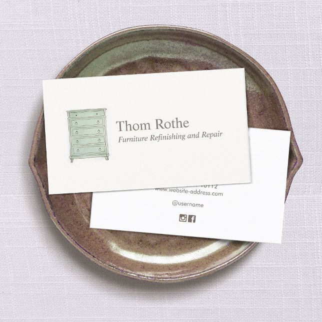 Contato Cartão de Chamada Refinador de Mobiliário (Criador carregado)