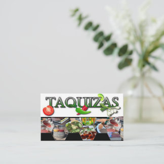 Contato Cartão de Chamada Taquizas