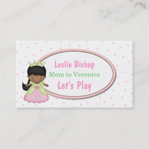 Contato Cartão de data pequeno da princesa Mamãe Jogo