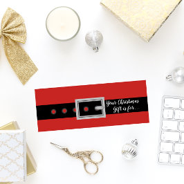 Contato Cartão de Desenho de Papais noeis Secretos de Nata