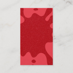 Contato Cartão de Personalização de Textura Tomato Red Spl