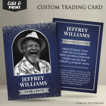 Cartão de Troca de Ancestral Personalizado, Cartão