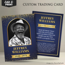 Cartão de Troca de Ancestral Personalizado, Cartão