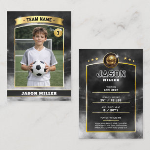 Contato Cartão de Troca de Futebol Personalizado, Estádio 